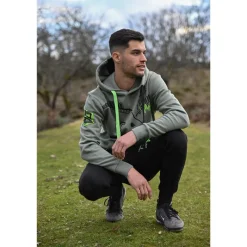 Hot Spot Design Sweats & Polaires^Sweat Homme Hoodie Carpfishing Mania - Vert