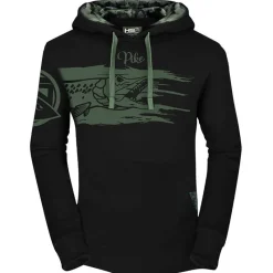 Hot Spot Design Sweats & Polaires^Sweat Homme Hoodie Pike With Camo Detail - Noir