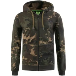 Korda Sweats & Polaires^Sweat Homme Zip Hoodie - Camo Noir