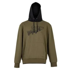 Korum Sweats & Polaires^Sweat Homme Classic Tench Hoodie - Kaki
