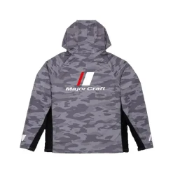 Major Craft Anti-Uv^Sweat Homme Sun Protection Hoodie - Gris Foncé