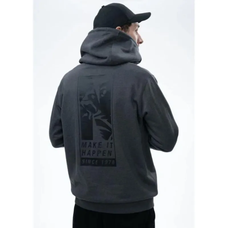 Nash Sweats & Polaires^Sweat Homme Make It Happen Since 1978 - Gris