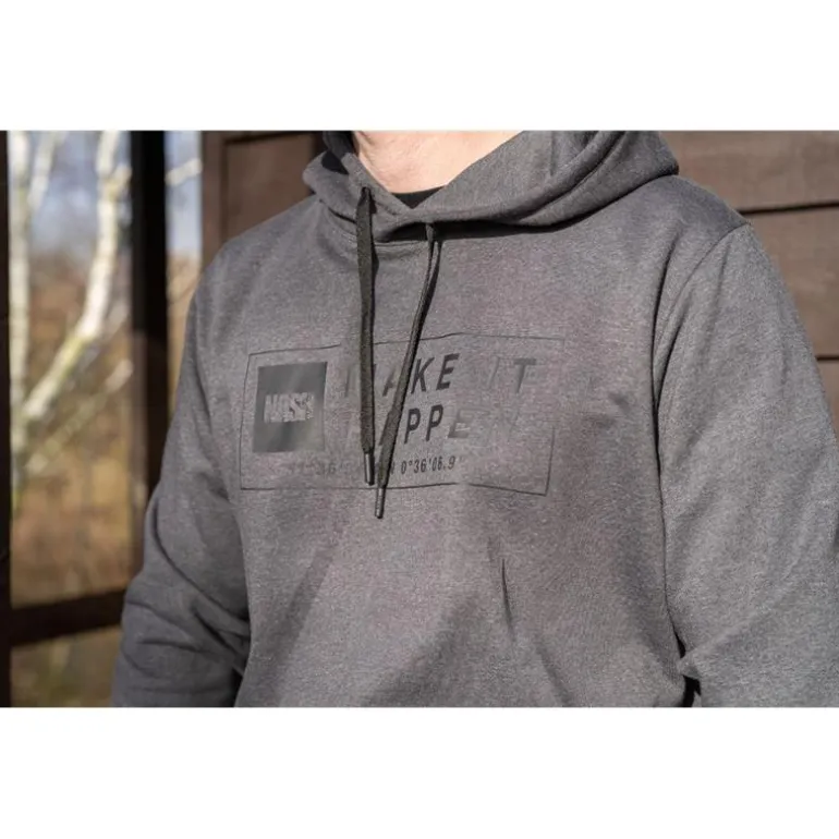Sweat Homme Nash Make It Happen Coordinates - Gris