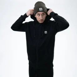 Sweat Homme Nash Make It Happen Badge Zipped - Noir