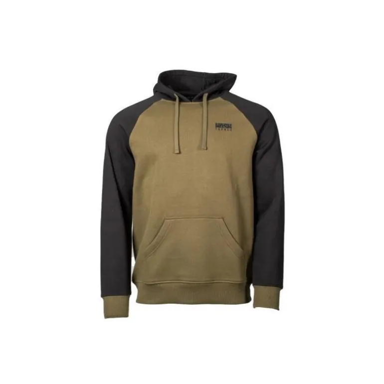 Sweat Homme Nash Make It Happen Hoody Raglan - Vert