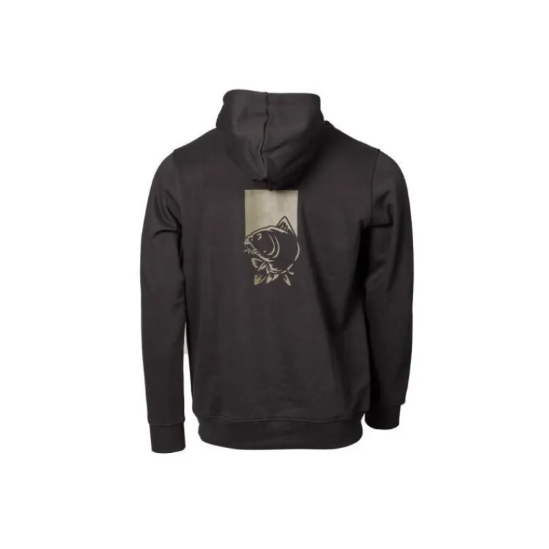 Nash Sweats & Polaires^Sweat Homme Make It Happen Hoody Fish Logo - Noir