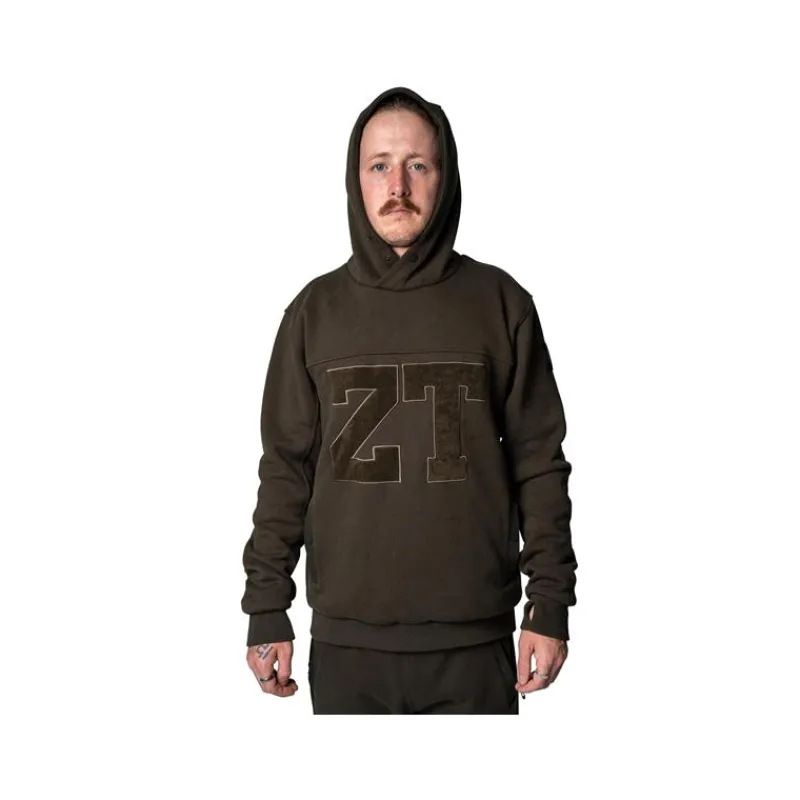 Nash Sweats & Polaires^Sweat Homme Zero Tolerance Wind Chill Hoody Varsity - Kaki