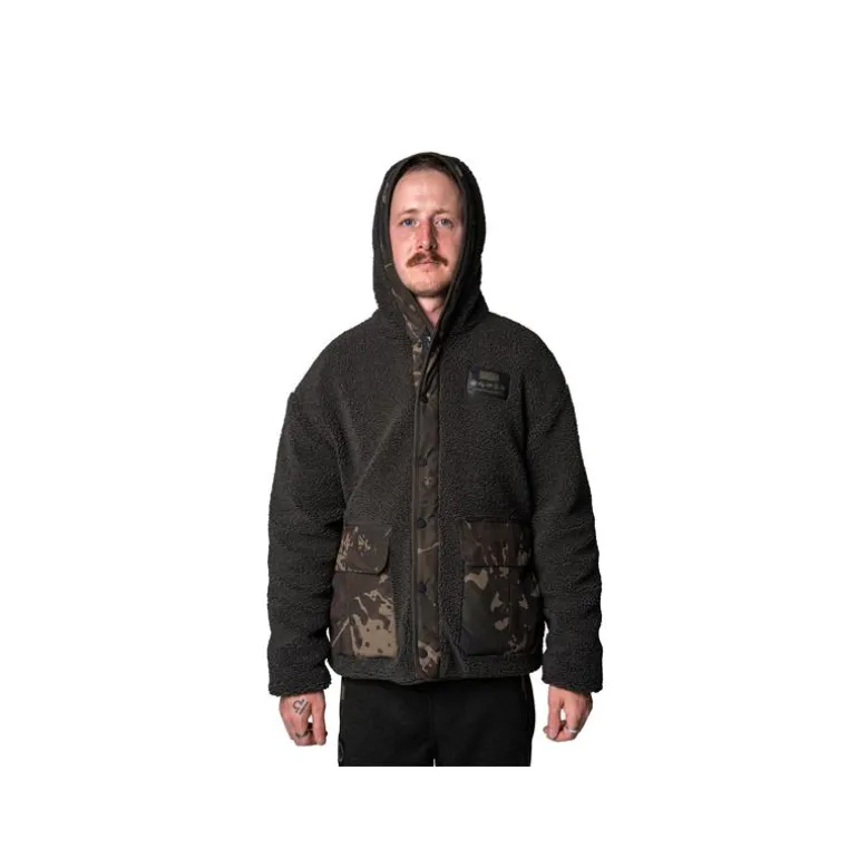 Sweat Homme Nash Zero Tolerance Sherpa Fleece Hoody - Camo