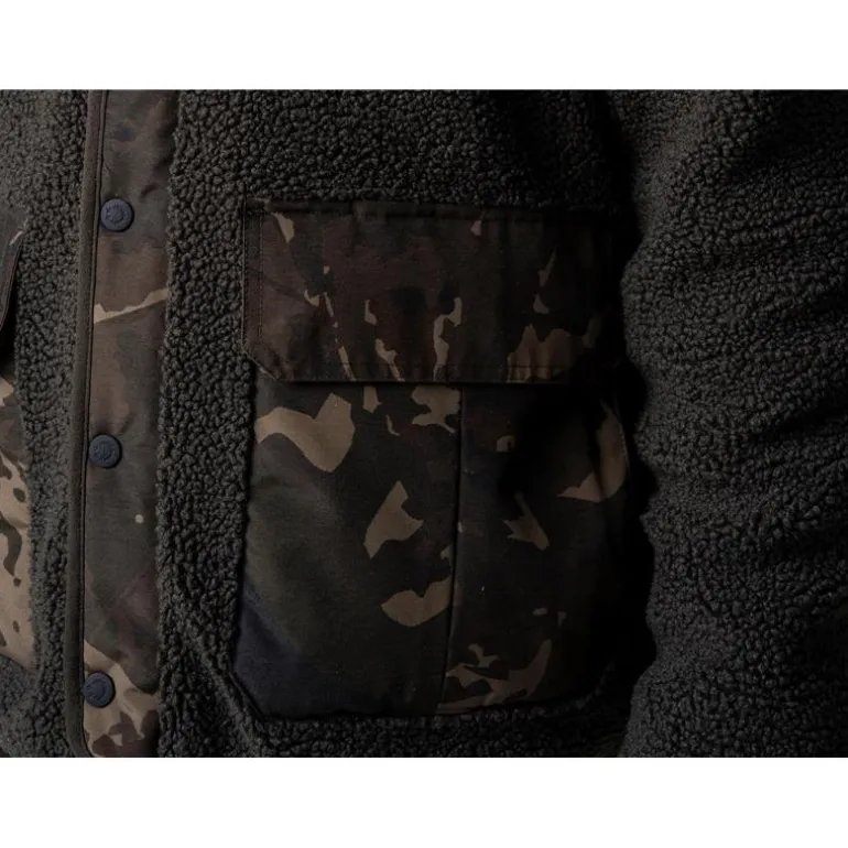 Sweat Homme Nash Zero Tolerance Sherpa Fleece Hoody - Camo