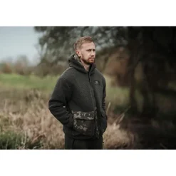 Sweat Homme Nash Zero Tolerance Sherpa Fleece Hoody - Camo