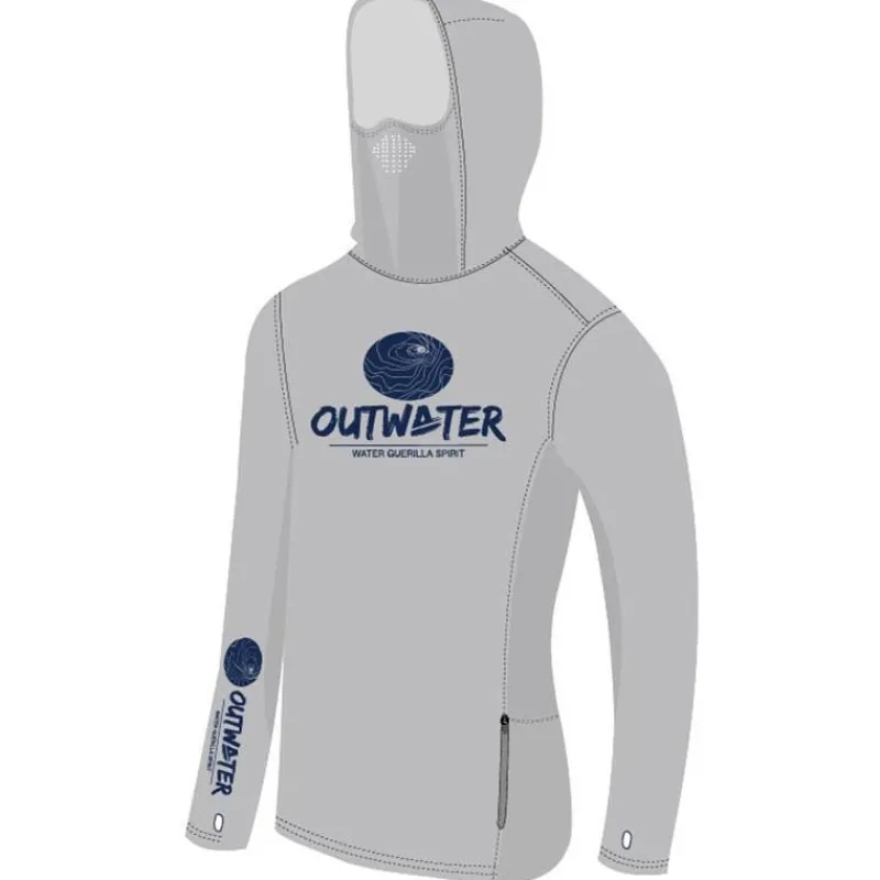 Outwater Anti-Uv^Sweat Homme Guerilla Pro Gray