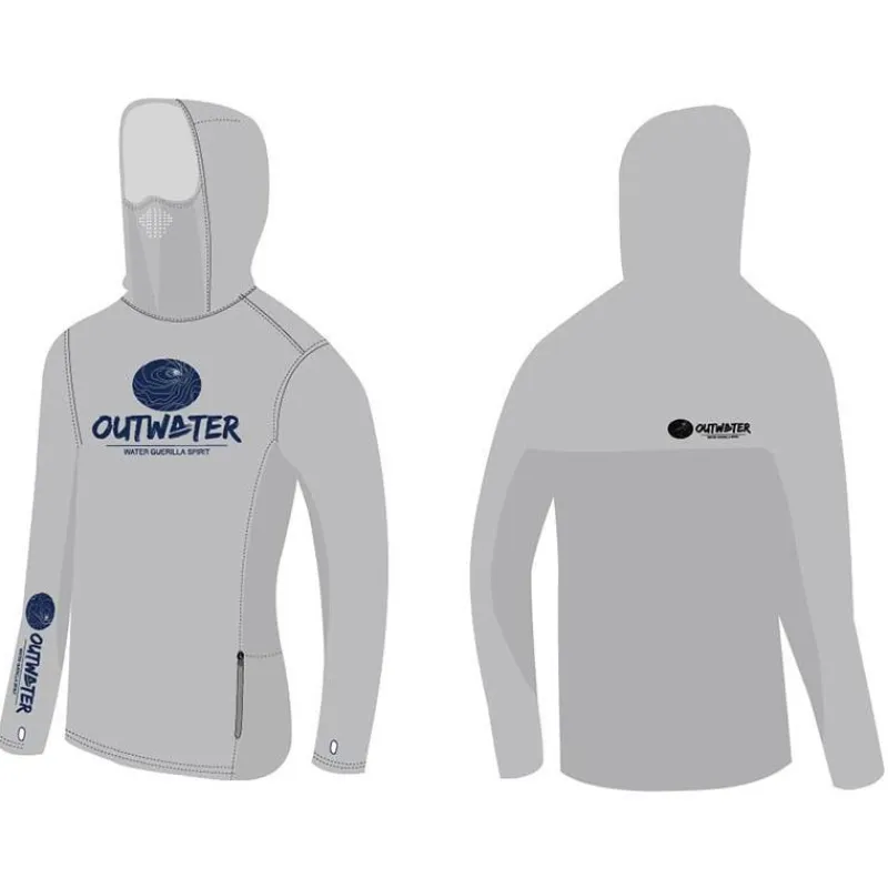 Outwater Anti-Uv^Sweat Homme Guerilla Pro Gray