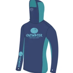 Outwater Anti-Uv^Sweat Homme Guerilla Navy Blue