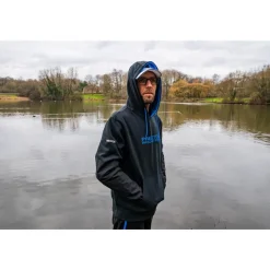 Preston Innovations Sweats & Polaires^Sweat Homme Hydrotech Pullover Hoodie - Noir