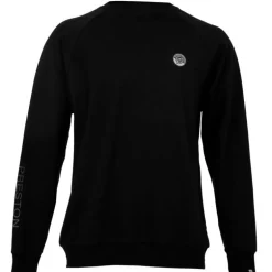 Sweat Homme Preston Innovations Black Minimal Sweatshirt - Noir
