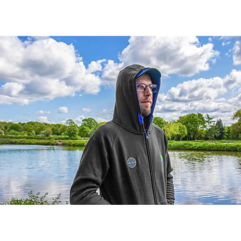 Sweat Homme Preston Innovations Celcius Zip Hoodie - Noir