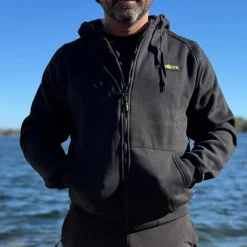 Sweat Homme Pro Elite Baits Zippé - Noir