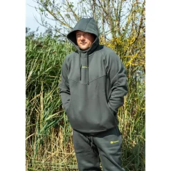 Sweat Homme Ridge Monkey Apearel Thermapro Heavyweight Thermique - Green
