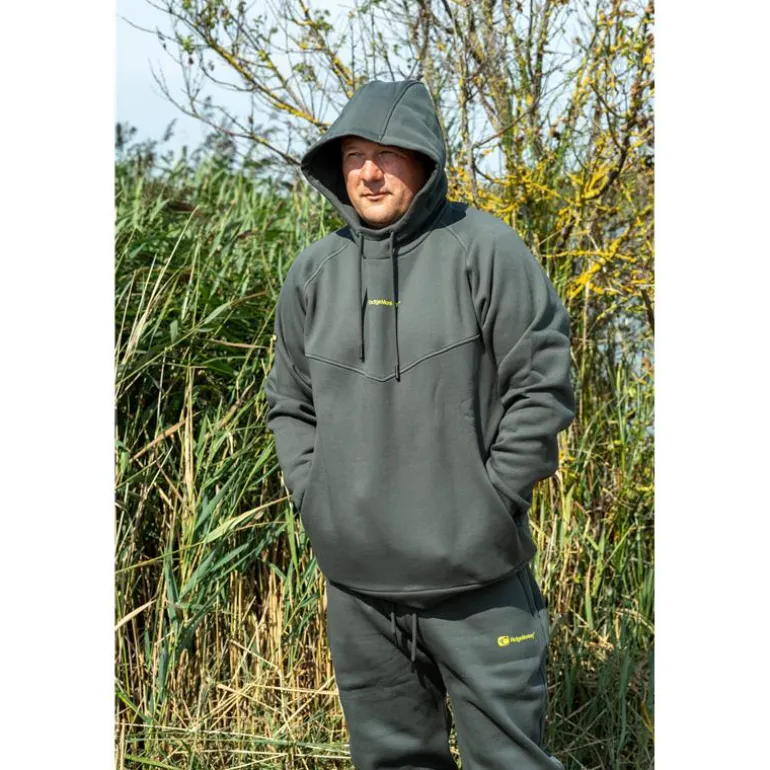 Sweat Homme Ridge Monkey Apearel Thermapro Heavyweight Thermique - Green