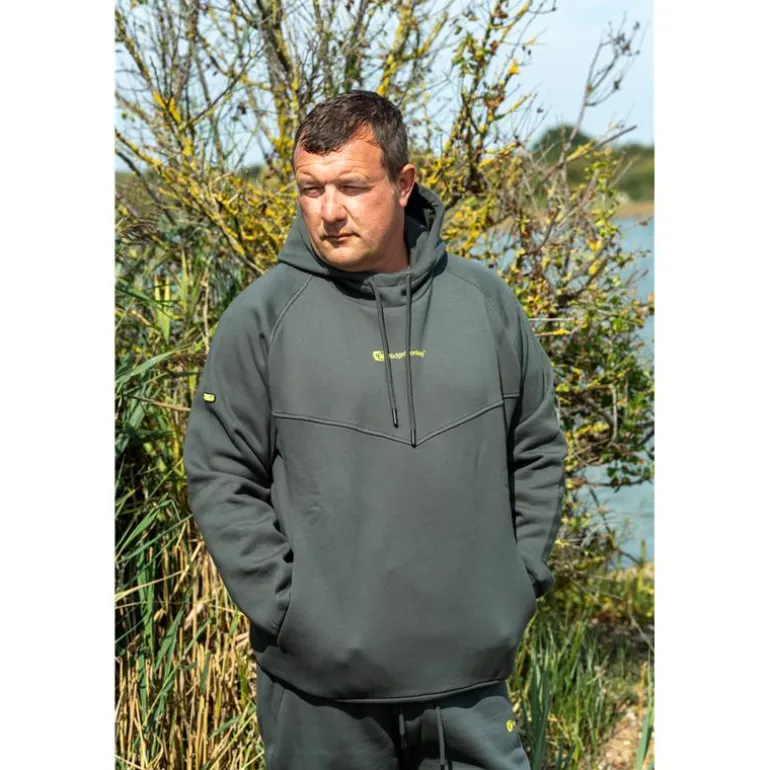 Sweat Homme Ridge Monkey Apearel Thermapro Heavyweight Thermique - Green