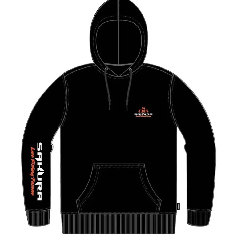 Sweat Homme Sakura Hoodie - Noir