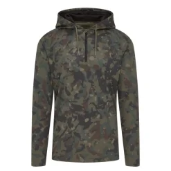 Trakker Anti-Uv^Sweat Homme Camo Uv Hooded Shirt - Camo