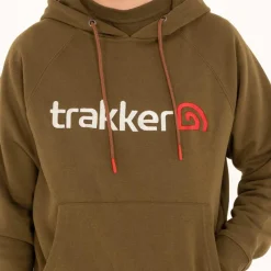 Trakker Sweats & Polaires^Sweat Homme Cr Logo Hoody - Kaki