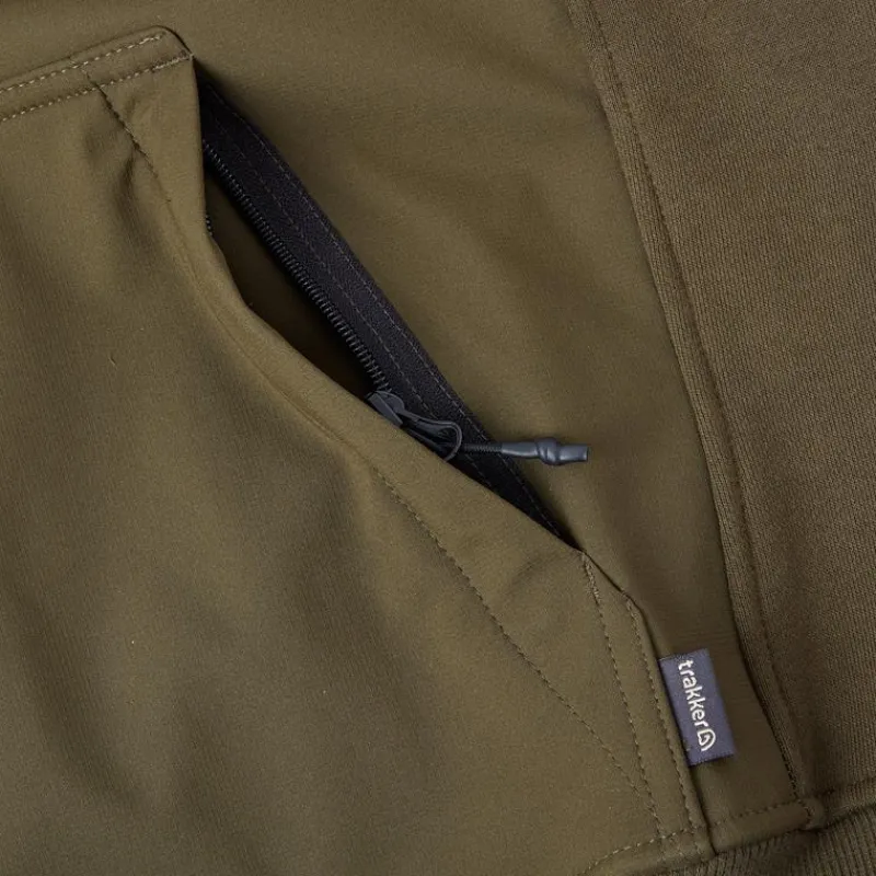Trakker Sweats & Polaires^Sweat Homme Techpro Capture Hoody - Kaki