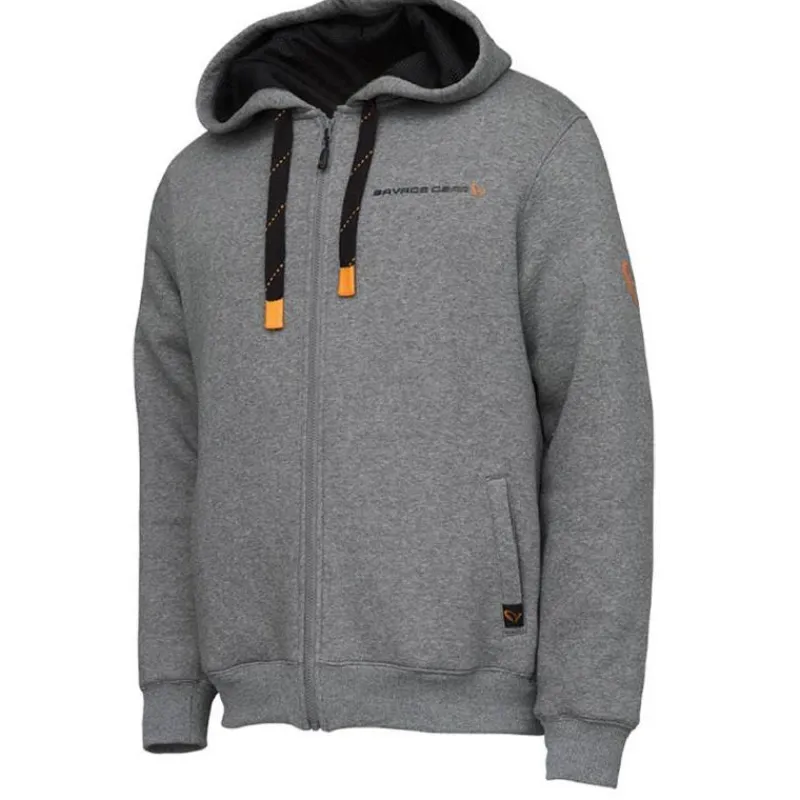 Savage Gear Sweats & Polaires^Sweat Homme Zippé Hoodie Classique - Gris