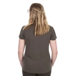 Tee Shirt Manches Courtes Femme Fox Wc V Neck T - Olive