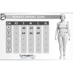 Hot Spot Design T-Shirts, Polos & Chemises^Tee Shirt Manches Courtes Femme Lady Angler 2.0 - Noir