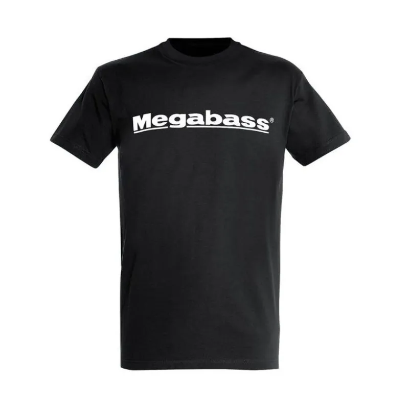 Megabass T-Shirts, Polos & Chemises^Tee Shirt Manches Courtes Homme - Noir