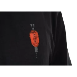 Tee Shirt Manches Courtes Homme Fox Orange Indicator T - Noir
