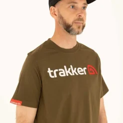 Tee Shirt Manches Courtes Homme Trakker Cr Logo T-Shirt - Kaki
