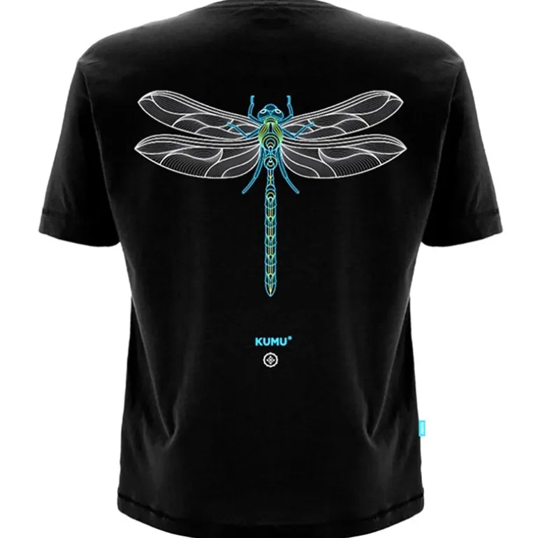 Tee Shirt Manches Courtes Homme Kumu Emperor Tee - Noir