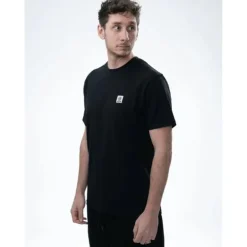 Tee Shirt Manches Courtes Homme Nash Make It Happen Badge - Noir