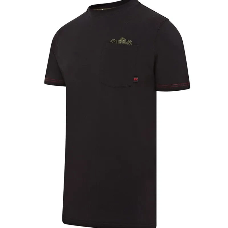 Trakker T-Shirts, Polos & Chemises^Tee Shirt Manches Courtes Homme Octopus Rs - Noir