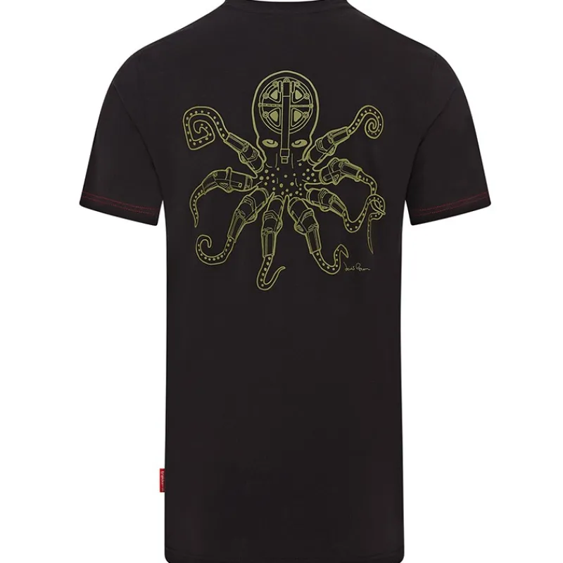 Trakker T-Shirts, Polos & Chemises^Tee Shirt Manches Courtes Homme Octopus Rs - Noir