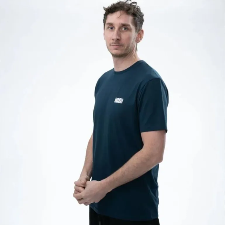 Tee Shirt Manches Courtes Homme Nash Make It Happen Since 1978 - Navy