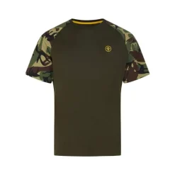 Tee Shirt Manches Courtes Homme Wychwood Carp T-Shirt Tactical - Kaki/Camo