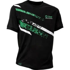 Tee Shirt Manches Courtes Homme Sensas Stripes - Noir