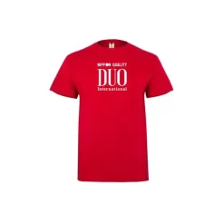 Tee Shirt Manches Courtes Homme Duo - Rouge