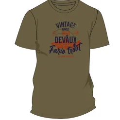 Devaux T-Shirts, Polos & Chemises^Tee Shirt Manches Courtes Homme Academy - Kaki