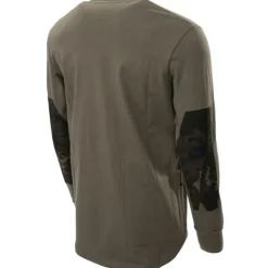 Tee Shirt Manches Courtes Homme Nash Zt Hd Long Sleeve - Kaki