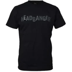 Tee Shirt Manches Courtes Homme Headbanger T-Shirt Dark - Noir