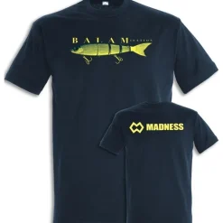 Tee Shirt Manches Courtes Homme Madness Balamisation - Navy