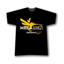 Humminbird T-Shirts, Polos & Chemises^Tee Shirt Manches Courtes Homme Mega Live 2 2025 - Noir
