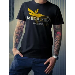 Humminbird T-Shirts, Polos & Chemises^Tee Shirt Manches Courtes Homme Mega Live 2 2025 - Noir