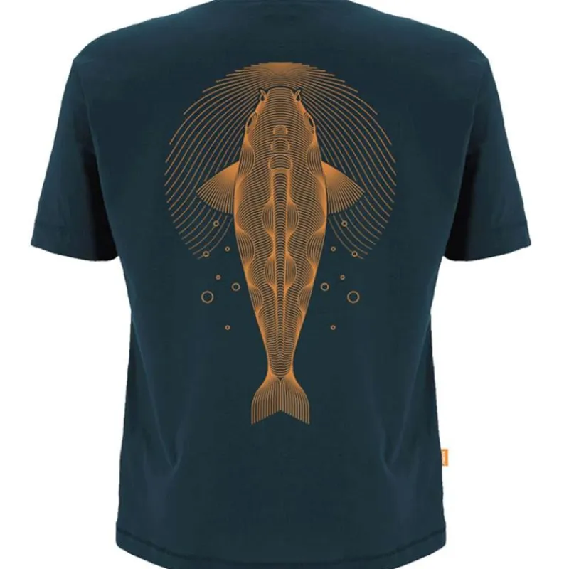 Kumu T-Shirts, Polos & Chemises^Tee Shirt Manches Courtes Homme Tshirt Ripples - Bleu