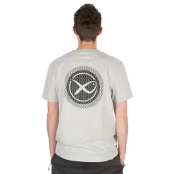 Tee Shirt Manches Courtes Homme Fox Matrix Large Logo T-Shirt - Gris